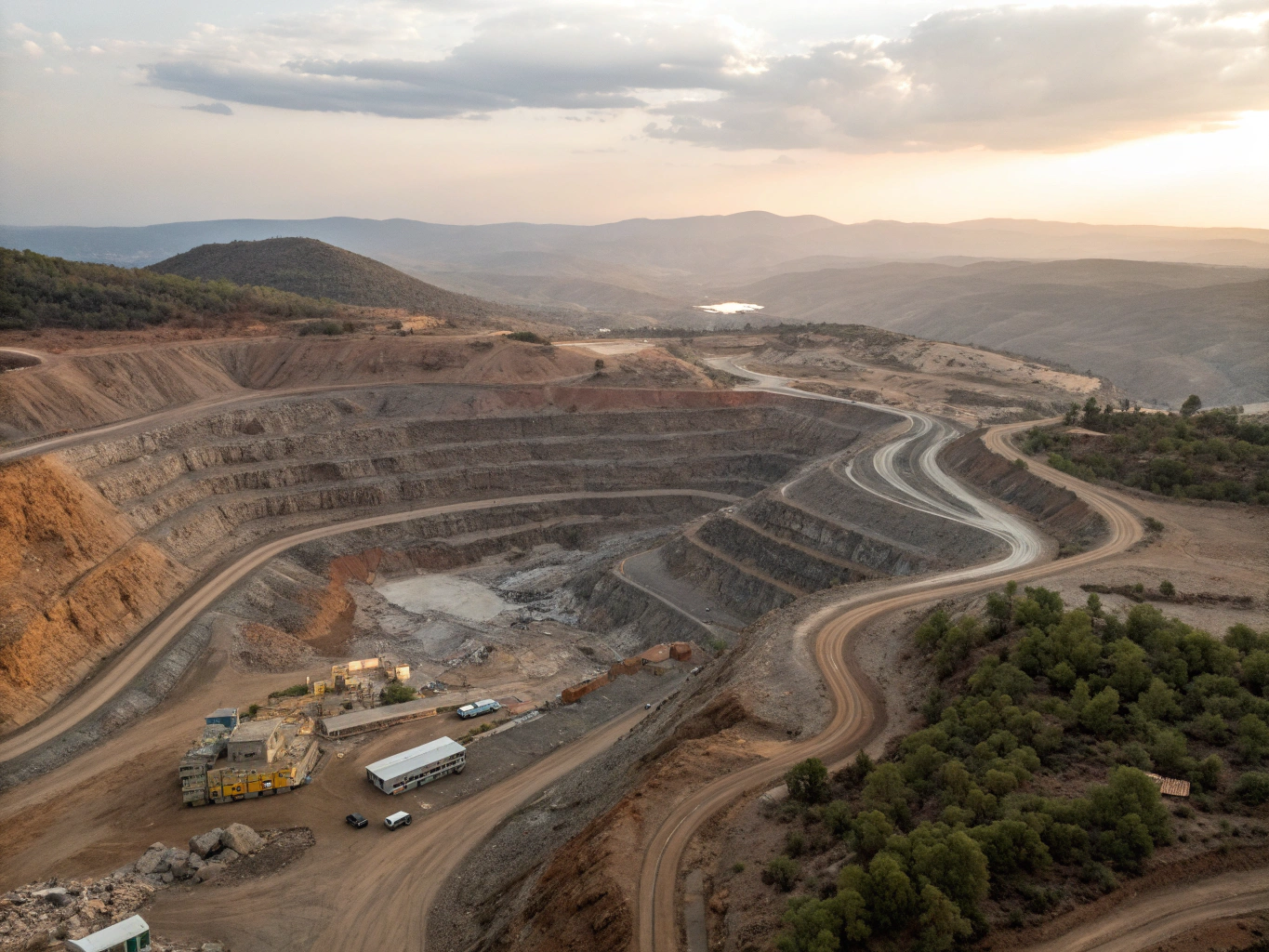 Maden sahası drone fotogrametri ve 3D hacim analizi örneği